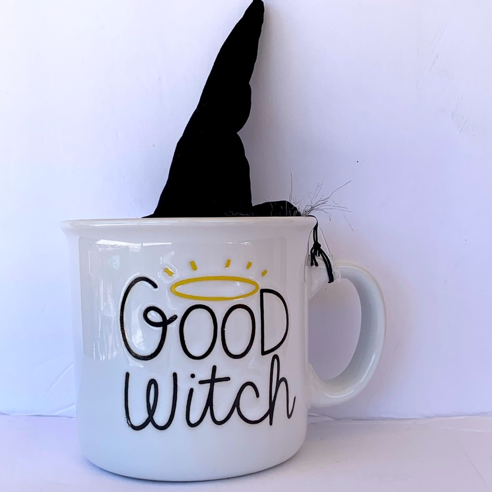 Halloween Double Sided “Good Witch - Bad Witch Mug